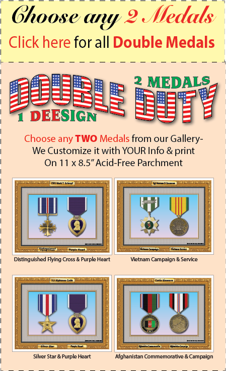 Double Duty Medals