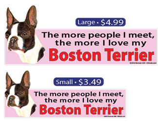 ... The More I Love My Boston Terrier BostonTerrier, BostonTerriers, Boston, Terrier, Terriers, dog, dogs, love, my